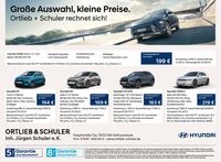 Hyundai Angebote Ortlieb & Schuler Emmendingen - Freiburg